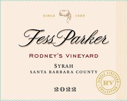 Rodney's Vineyard Syrah