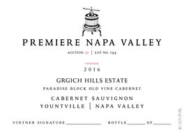 Paradise Block Old Vine Cabernet