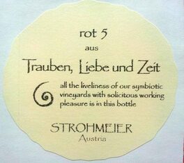Trauben Liebe Zeit Rot No5