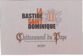 La Bastide Saint Dominique Chateauneuf Du Pape