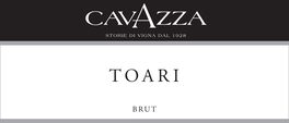 Cavazza Toari Brut Spumante