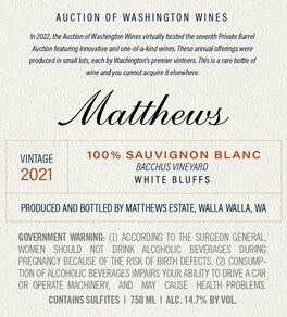 Auction Of Washington Wines