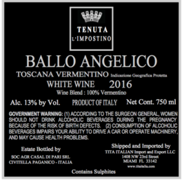 Ballo Angelico