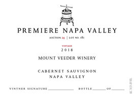 Premiere Napa Valley