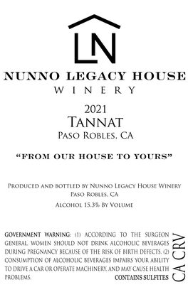 Legacy House Tannat