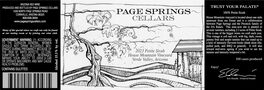 Petite Sirah House Mountain Vineyard