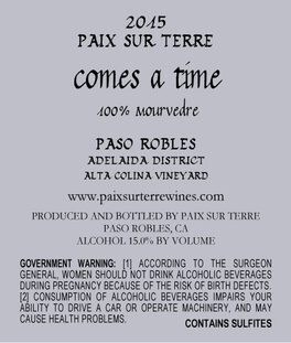 Comes A Time