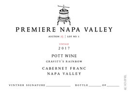 Pott Wine Gravity's Rainbow