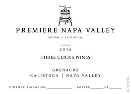 Three Clicks Wines