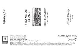 High Elevation Chardonnay