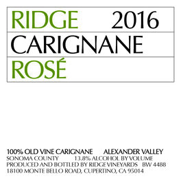 Rose - Old Vine