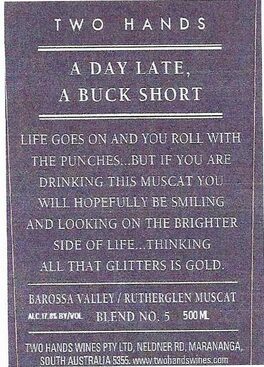 A Day Late A Buck Short