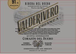 Valderivero Crianza