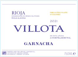 Villota Garnacha