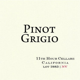 Pinot Grigio Lot 1883