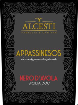 Appassinesos Nero D'avola Sicilia Doc