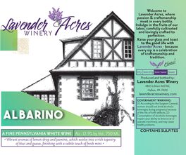 Albarino A Fine Pennsylvania White Wine