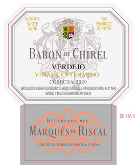 Baron De Chirel Verdejo Vinas Centenarias