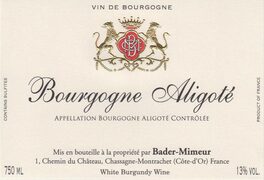 Bourgogne Aligoté