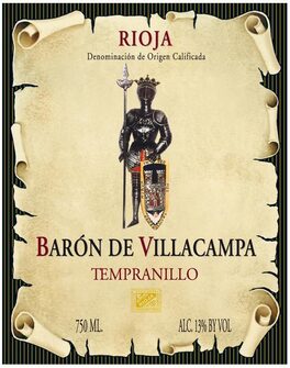 Barón De Villacampa Tempranillo