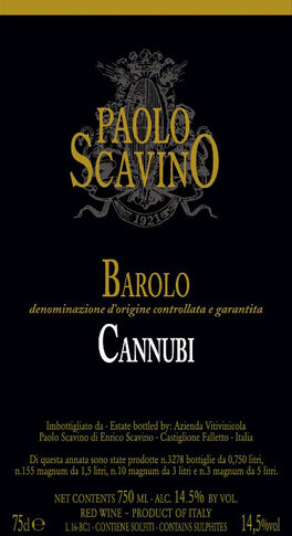 Red Barolo Wine
