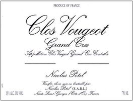 Red Clos De Vougeot