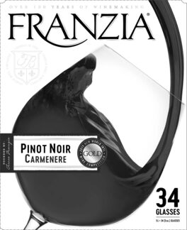 Proud Franzia Pinot Noir 51 % Carmenere 49 %