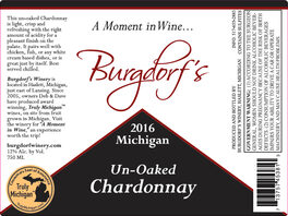 Un-Oaked Chardonnay