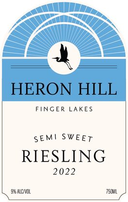 Finger Lakes Semi Sweet Riesling