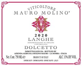 Langhe Doc Dolcetto
