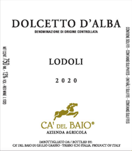Dolcetto D'alba Lodoli