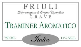 Bosco Albano Traminer Aromatico