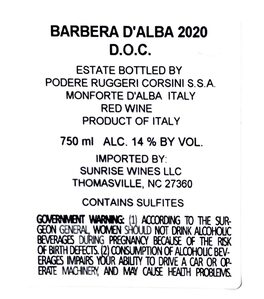 Barbera D'alba