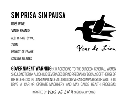 Sin Prisa Sin Pausa Rosé