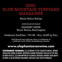 Blue Mountain Vineyard Marsanne