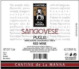 Xv Puglia Red Wine