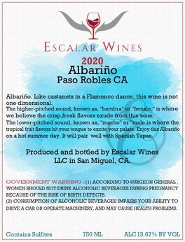 2020 Albarino