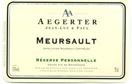 Meursault White Burgundy