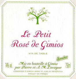Cuvee Le Petit Rose De Gimios