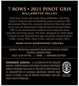 Pinot Gris Willamette Valley