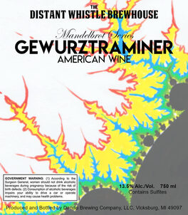 Mandelbrot Series: Gewurztraminer Wine