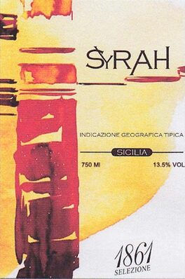 Syrah Indicazione Geografica Tipica Sicilia 1861 Selezione