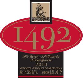 1492 Red Wine