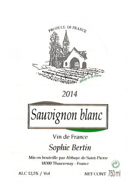 Abbaye De Saint Pierre Sauvignon