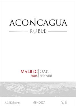 Aconcagua Roble Malbec Oak
