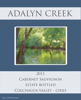 Adalyn Creek Cabernet Sauvignon