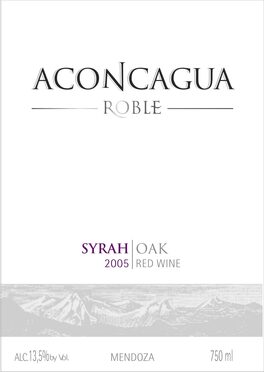 Aconcagua Roble Syrah Oak
