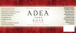Rosé Of Pinot Noir
