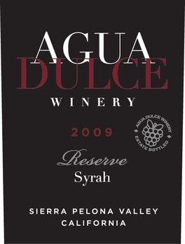 Reserve Syrah