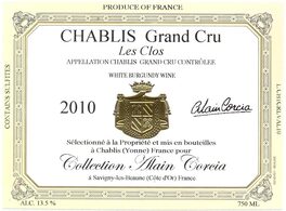 Chablis Grand Cru Les Clos